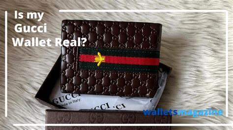 does gucci rework their wallets|authentic Gucci wallet.